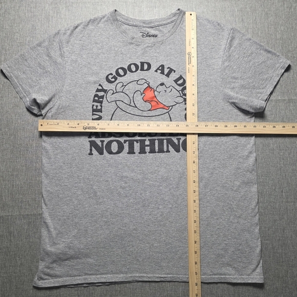 Disney Winnie the Pooh "Good at Doing Absolutely Nothing" T-Shirt Men's Size L - Picture 5 of 5